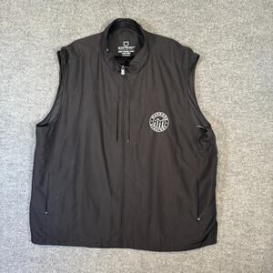 SCOTTeVEST RFID Travel Vest Men 3XL XXXL Black Utility Tec Full Zip Pockets